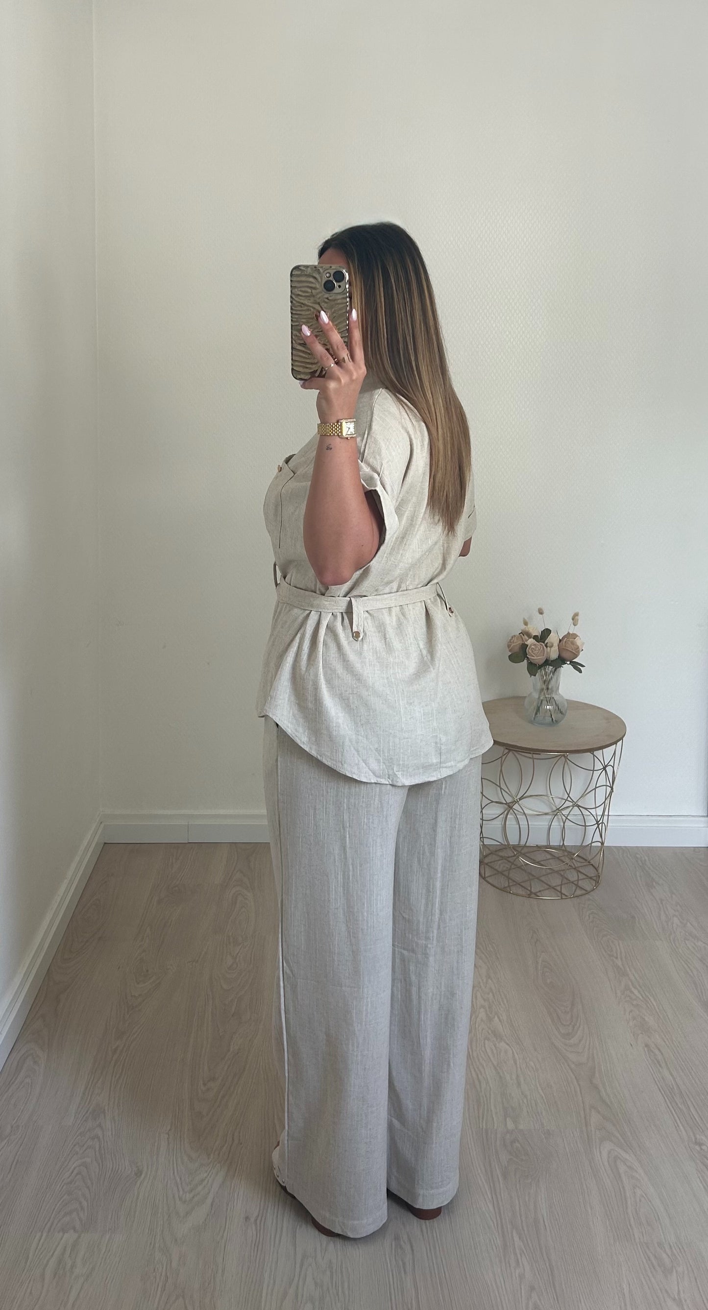 Ensemble beige