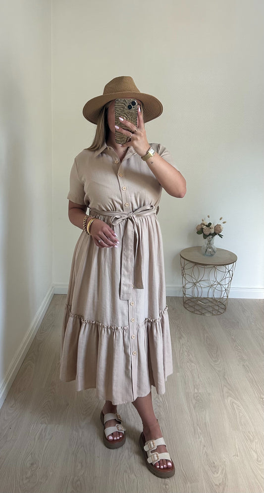Robe beige