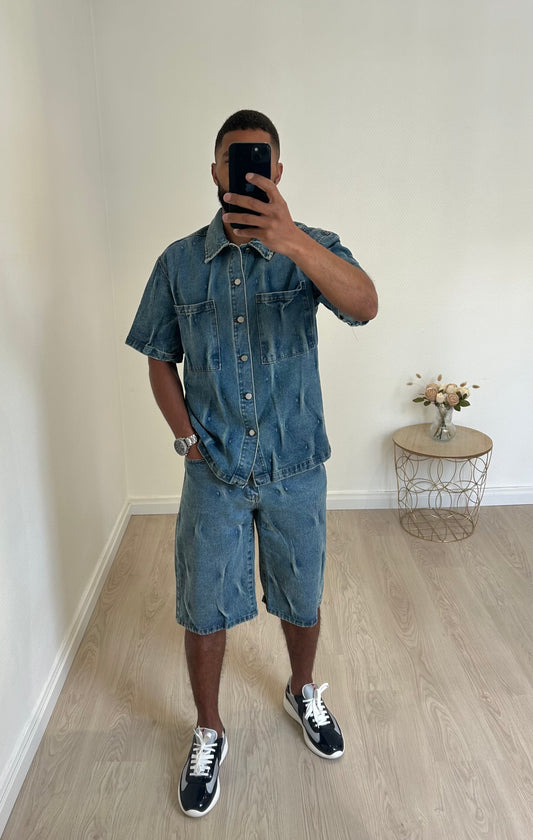 Ensemble jean bleu
