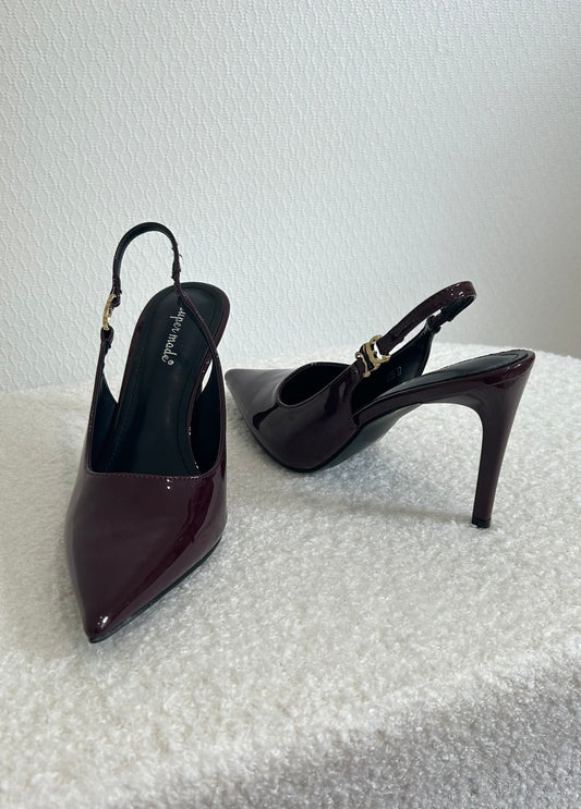 Escarpins Bordeaux